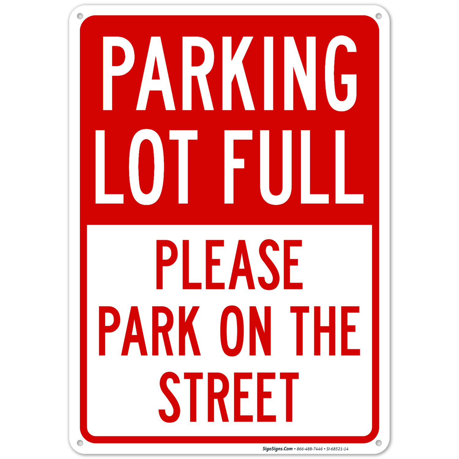 full street sign